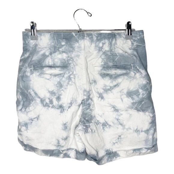 GAP High Rise Tie Dye Cuffed Shorts - Picture 3 of 6